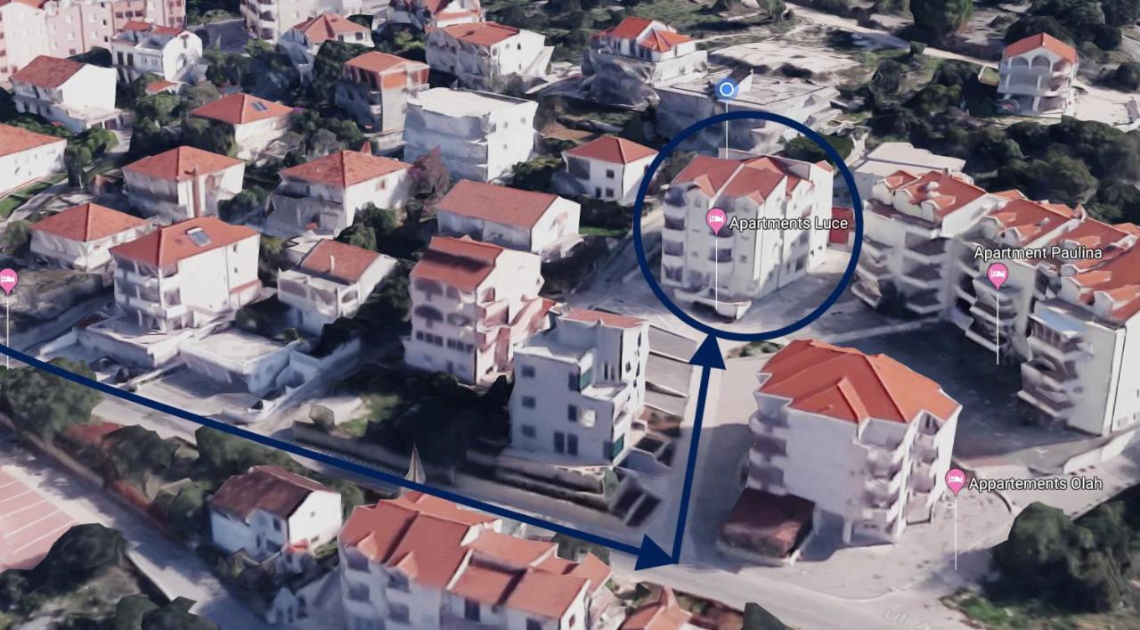 Apartments Luce Trogir Bagian luar foto